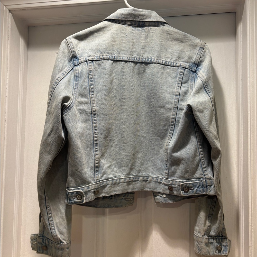 Assembly Label Blue Jean Jacket - Picture 4 of 4